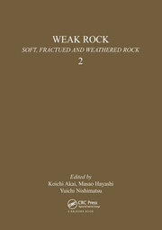 Weak Rock: Soft, Fractured & Weathered Rock, volume 2: Proceedings of the international symposium, Tokyo, 21-24 September 1981; 3 volumes. book cover