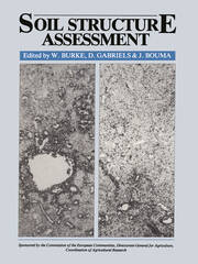 Soil Structure Assessment: Sponsored by the Commission of European Communities, Directorate-General for Agriculture. book cover