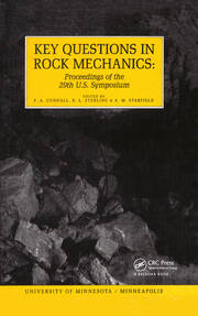 Key Questions in Rock Mechanics: Proceedings of the 29th US Symposium on Rock Mechanics book cover