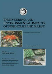 Engineering and Environmental Impacts of Sinkholes and Karts: Proceedings of the third multidisciplinary conference, St. Petersburg-Beach, Florida, 2-4 October 1989 book cover
