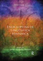 Enciclopedia de Lingüística Hispánica Volume II book cover