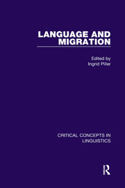 Language and Migration Vol II book cover