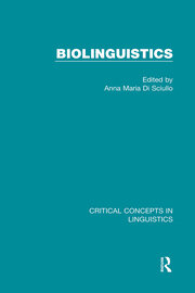 Biolinguistics vol III book cover
