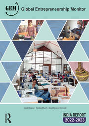 Global Entrepreneurship Monitor India Report 2022/23: A National Study on Entrepreneurship book cover