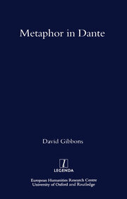Metaphor in Dante book cover