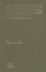 An Introduction To Human-Computer Interaction book cover