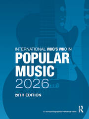 International Who’s Who of Popular Music 2026 book cover