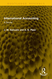 International Accounting: A Survey book cover