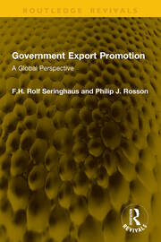 Government Export Promotion: A Global Perspective book cover