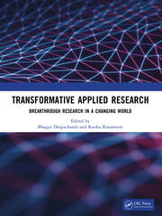 Transformative applied research: Breakthrough research in a changing world book cover