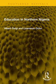 Education in Northern Nigeria book cover