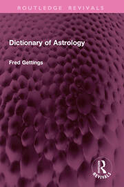 Dictionary of Astrology book cover