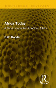 Africa Today: A Short Introduction to African Affairs book cover