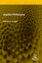 Applied Philosophy book cover
