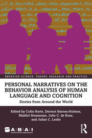 Personal Narratives on the Behavior Analysis of Human Language and Cognition: Stories from Around the World book cover