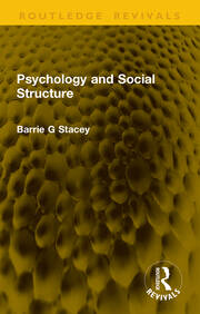 Psychology and Social Structure book cover