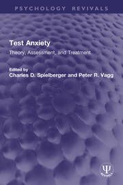 Test Anxiety: Theory, Assessment, and Treatment book cover