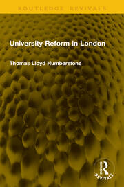 University Reform in London book cover