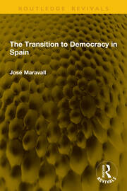 The Transition to Democracy in Spain book cover