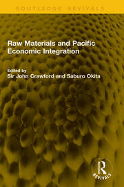 Raw Materials and Pacific Economic Integration book cover