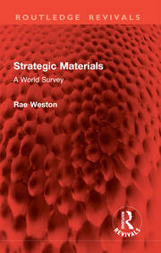 Strategic Materials: A World Survey book cover
