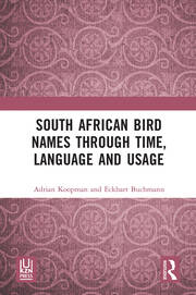 South African Bird Names through Time, Language and Usage book cover
