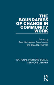 The Boundaries of Change in Community Work book cover