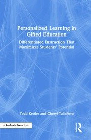 Personalized Learning in Gifted Education: Differentiated Instruction That Maximizes Students' Potential book cover