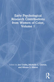 Early Psychological Research Contributions from Women of Color, Volume 1 book cover