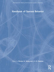 Handbook of Operant Behavior book cover