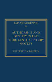 Authorship and Identity in Late Thirteenth-Century Motets book cover