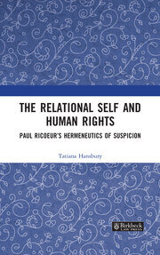 The Relational Self and Human Rights: Paul Ricoeur’s Hermeneutics of Suspicion book cover
