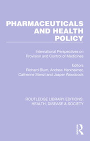 Pharmaceuticals and Health Policy: International Perspectives on Provision and Control of Medicines book cover