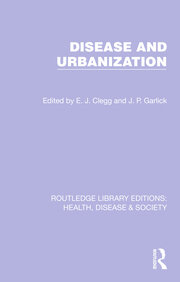 Disease and Urbanization book cover
