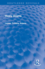 Henry Adams book cover