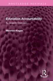 Education Accountability: An Analytic Overview book cover