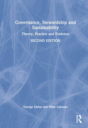 Governance, Stewardship and Sustainability: Theory, Practice and Evidence book cover