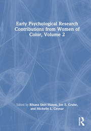 Early Psychological Research Contributions from Women of Color, Volume 2 book cover