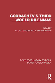 Gorbachev's Third World Dilemmas book cover