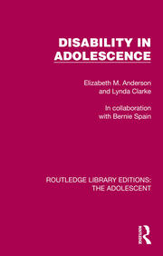 Disability in Adolescence book cover