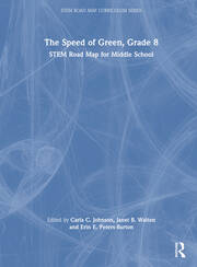 The Speed of Green, Grade 8: STEM Road Map for Middle School book cover