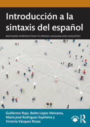 Introducción a la sintaxis del español book cover