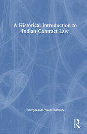 A Historical Introduction to Indian Contract Law book cover