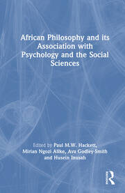 African Philosophy and its Association with Psychology and the Social Sciences book cover