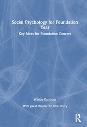 Social Psychology for Foundation Year: Key Ideas for Foundation Courses book cover