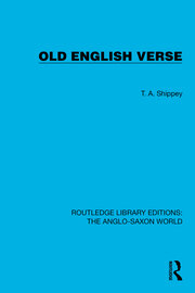 Old English Verse book cover