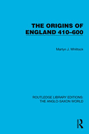 The Origins of England 410–600 book cover