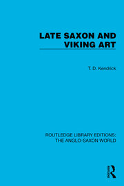 Late Saxon and Viking Art book cover