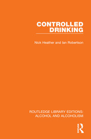 Controlled Drinking book cover