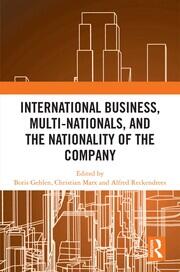 International Business, Multi-Nationals, and the Nationality of the Company book cover